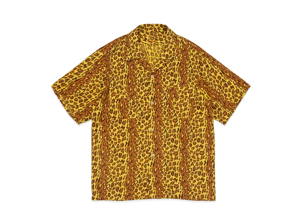 HUMAN MADE Leopard Aloha Shirt "Yellow"