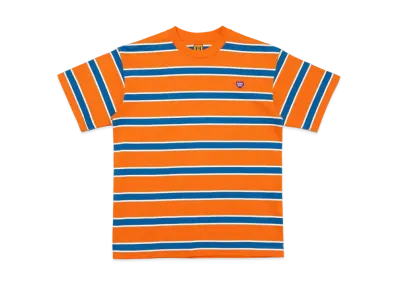HUMAN MADE Striped Mesh T-Shirt "Orange"