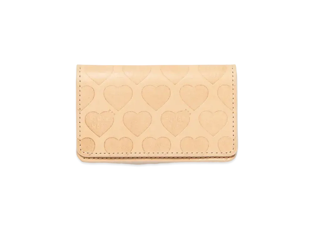 HUMAN MADE Leather Card Case "Beige"