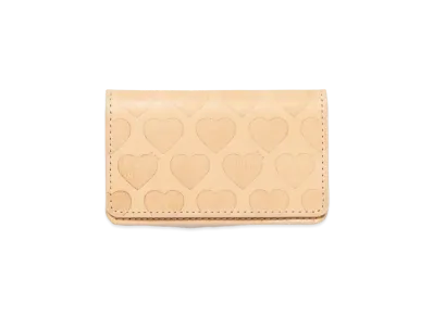 HUMAN MADE Leather Card Case "Beige"