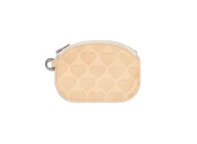 HUMAN MADE Leather Coin Case "Beige"