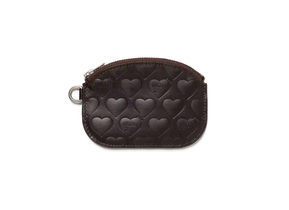 HUMAN MADE Leather Coin Case "Brown"