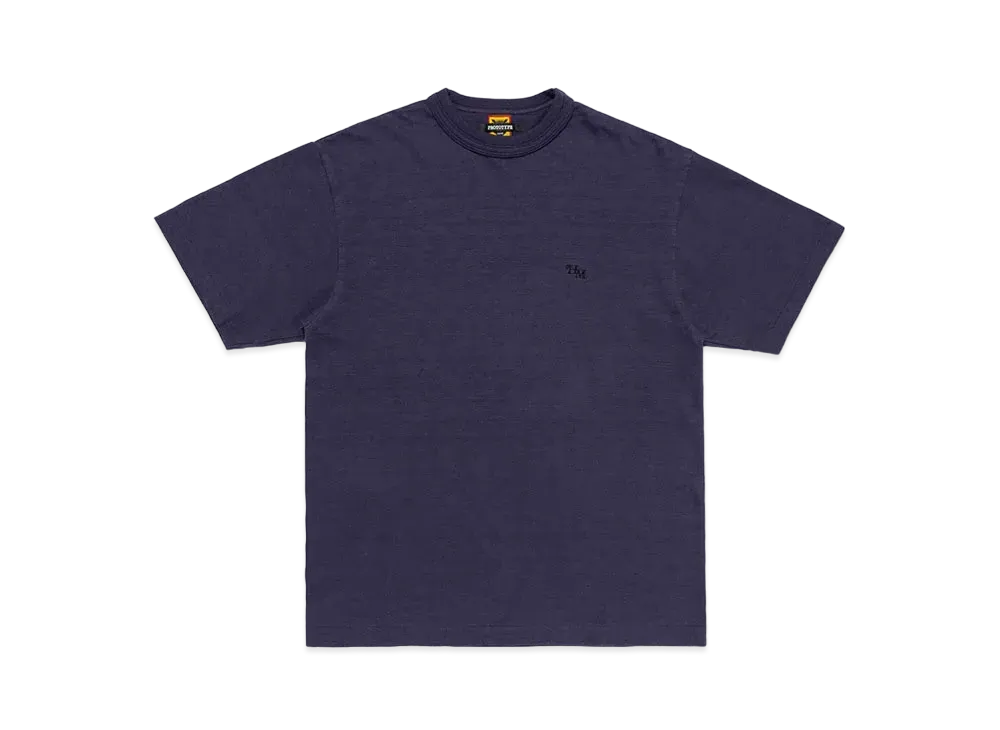 HUMAN MADE Embroidery T-Shirt "Navy"