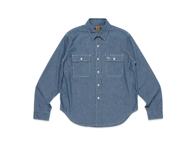HUMAN MADE Chambray Work Shirt "Indigo"