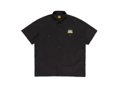 HUMAN MADE Nylon S/S Shirt "Black"