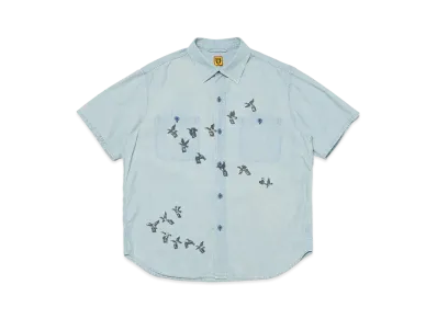 HUMAN MADE Chambray S/S Shirt "Indigo"