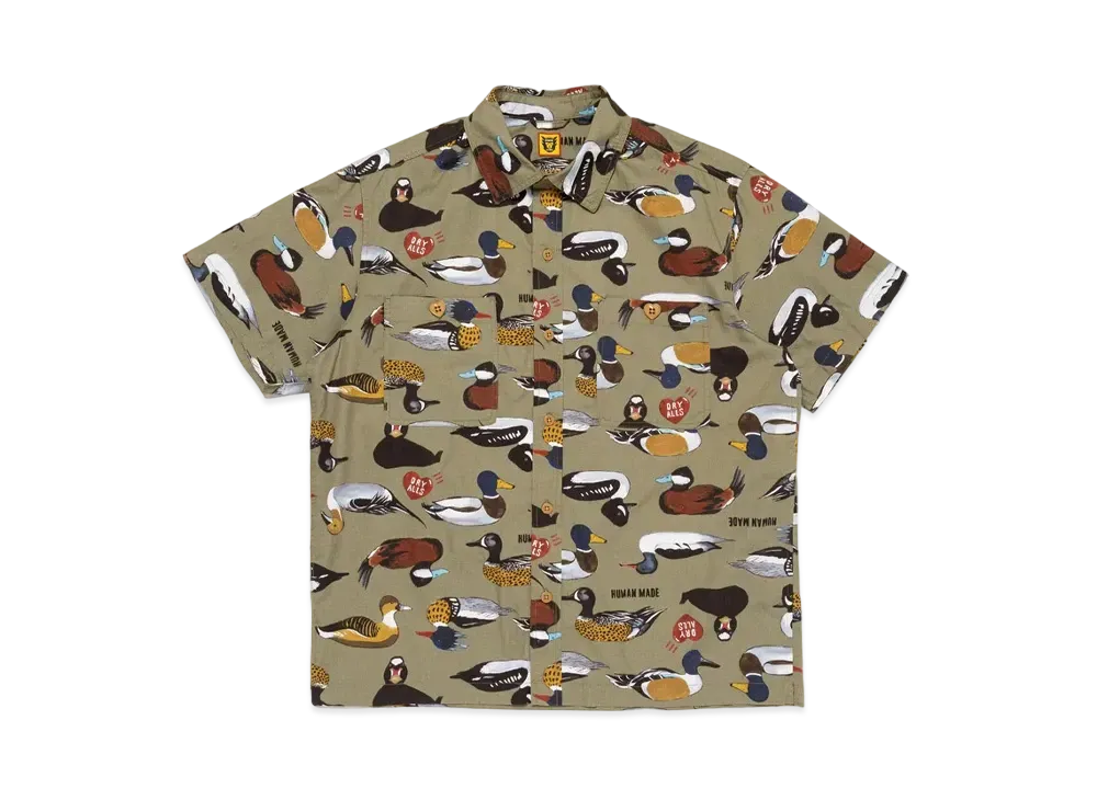 HUMAN MADE Duck S/S Shirt "White"