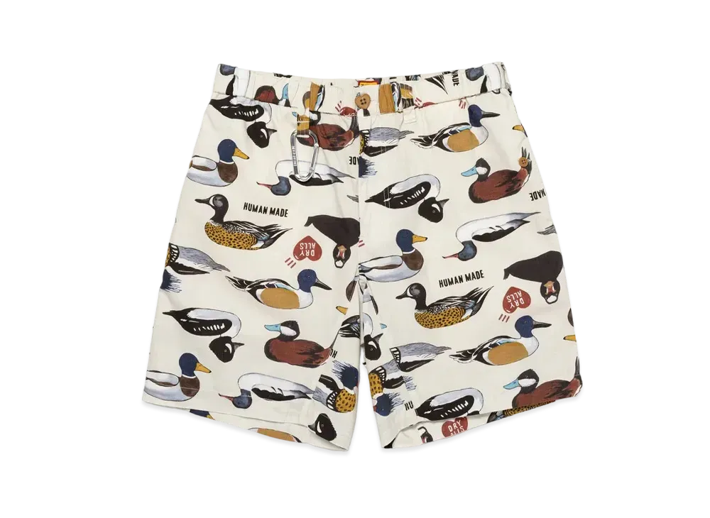 HUMAN MADE Duck Shorts "White"