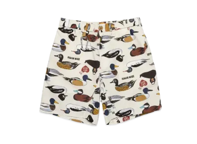 HUMAN MADE Duck Shorts "White"