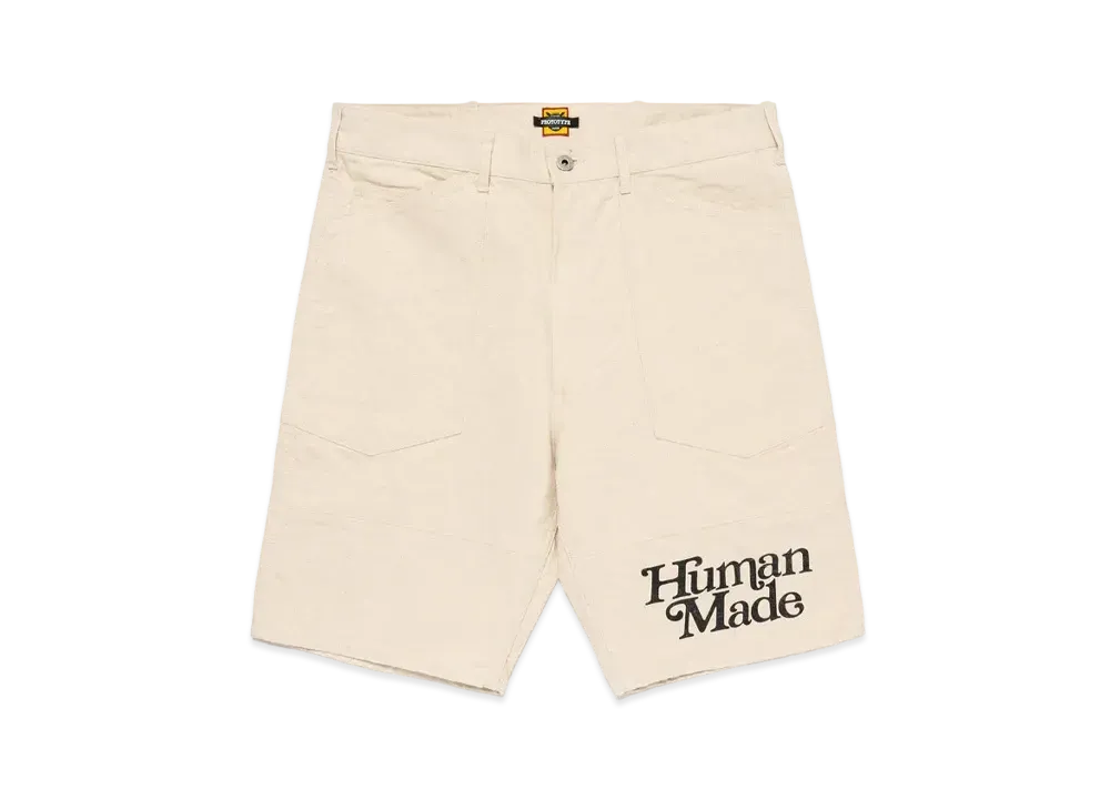 HUMAN MADE Work Shorts "White"