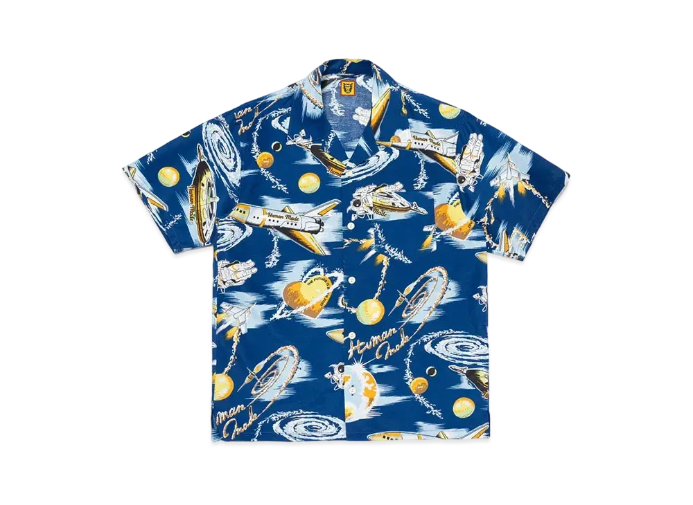 HUMAN MADE Graphic Aloha Shirt "Blue"