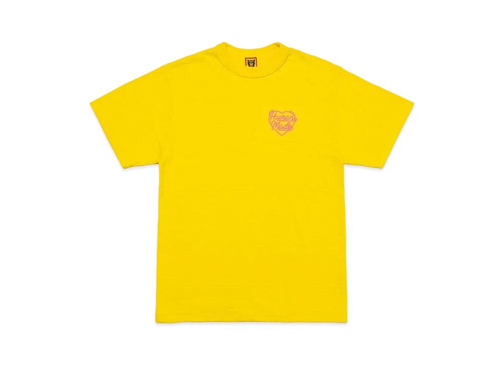 HUMAN MADE Color T-Shirt "Yellow"