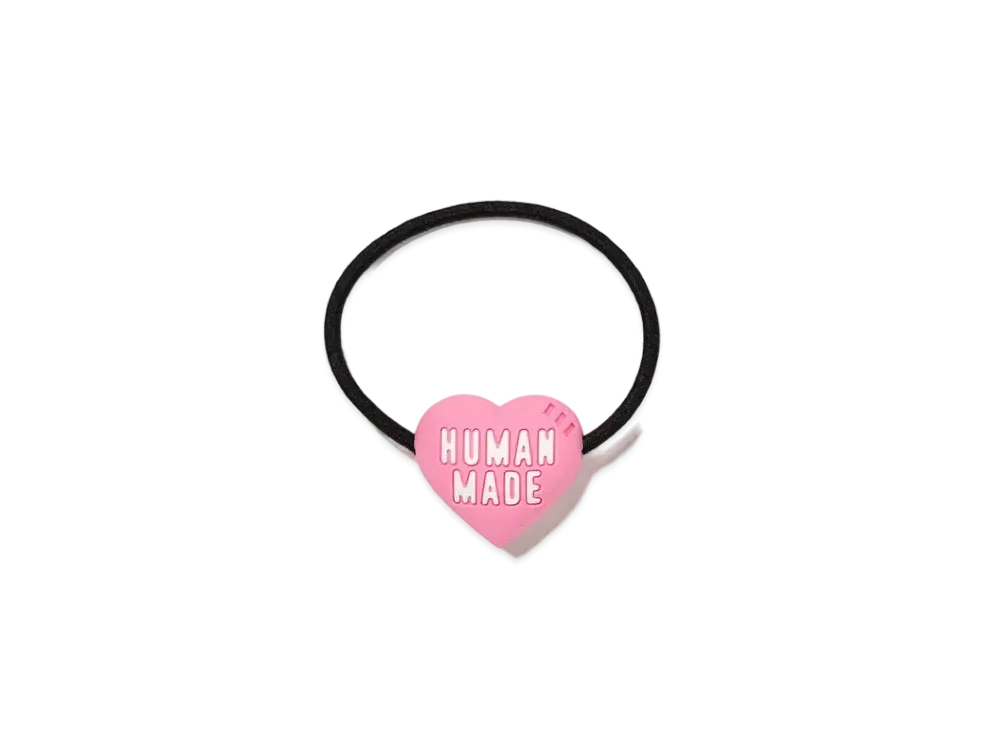 HUMAN MADE Heart Rubber Band "Pink"