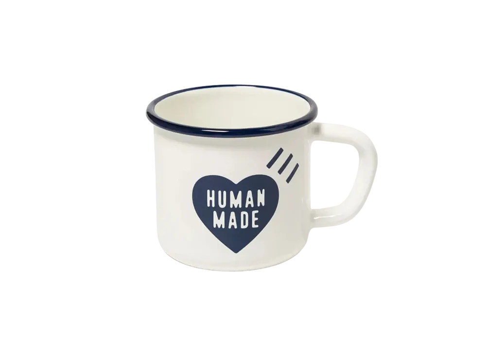 ヒューマンメイド エナメル マグ 400ml "ネイビー"