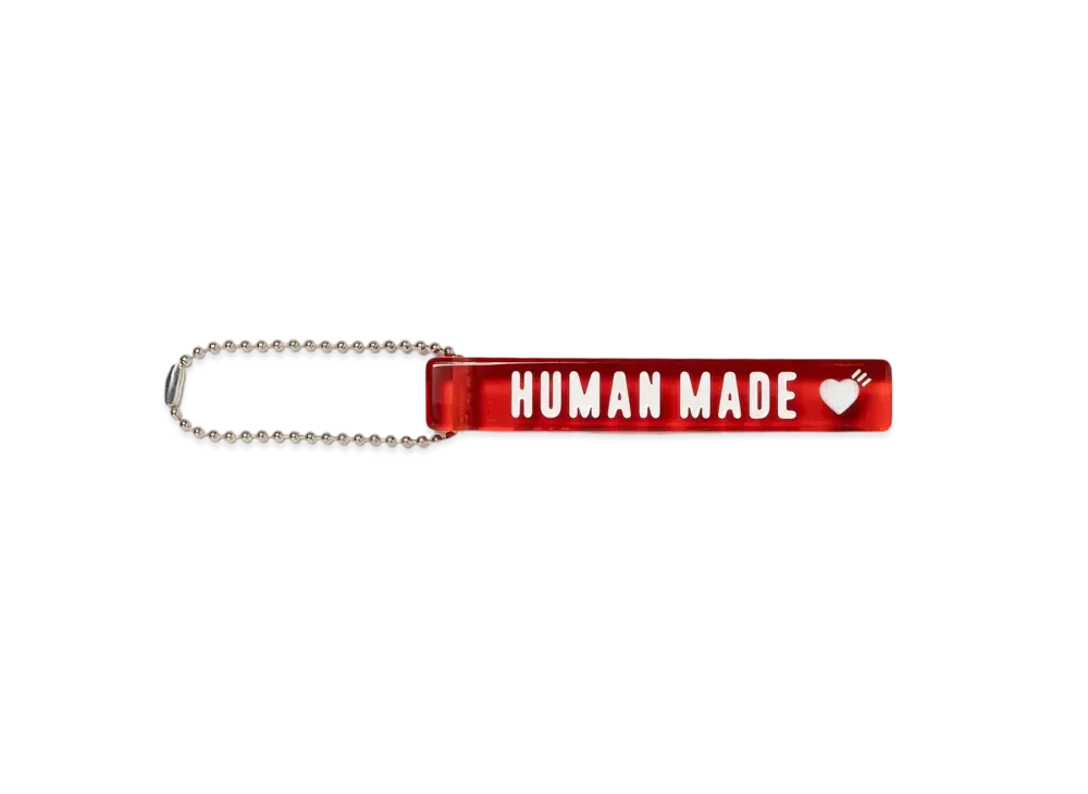HUMAN MADE Acrylic Keychain "Red"