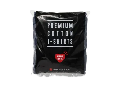 HUMAN MADE 3-Pack T-Shirt Set "Navy"