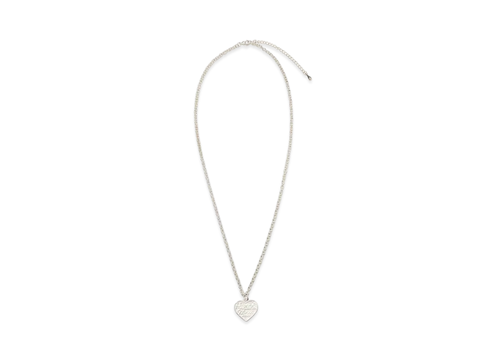 ヒューマンメイド ハート シルバー ネックレス "シルバー" HM28GD067