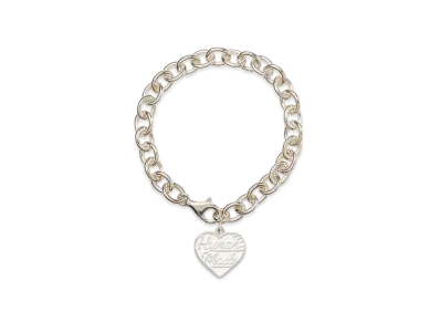 HUMAN MADE Heart Silver Bracelet "Silver" HM28GD068