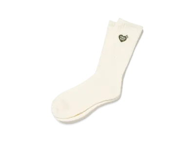 HUMAN MADE Pile Socks "White"