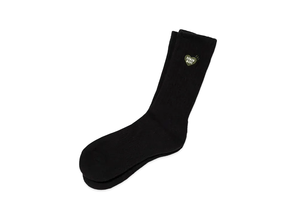 HUMAN MADE Pile Socks "Black"