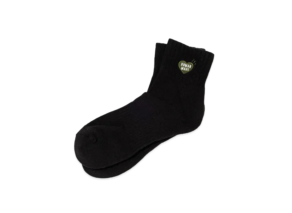 HUMAN MADE Pile Short Socks "Black"