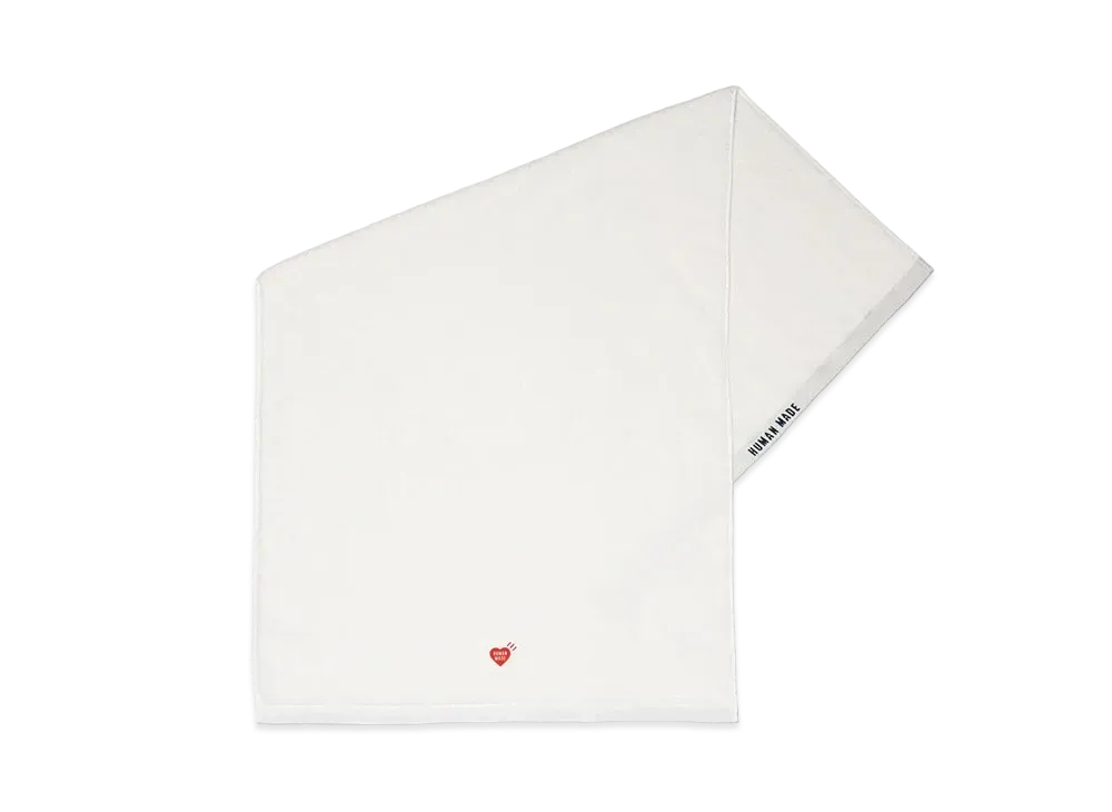 HUMAN MADE HM Bath Towel "White"