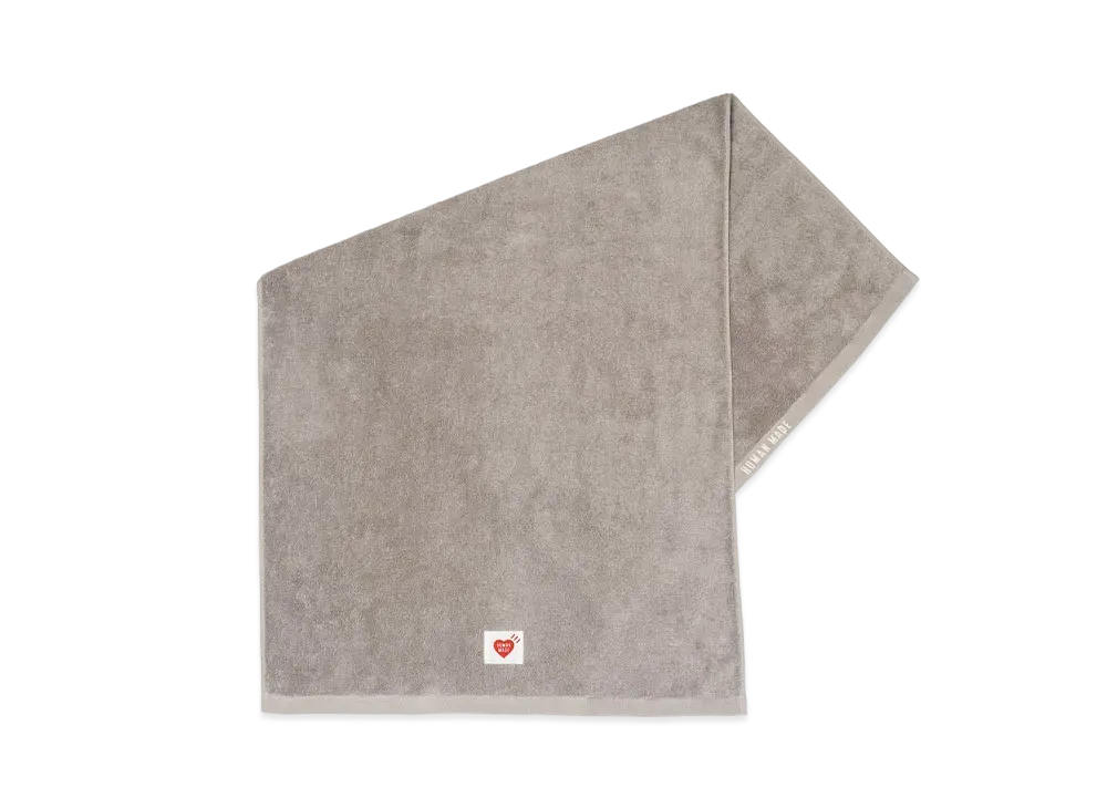 HUMAN MADE HM Bath Towel "Gray"