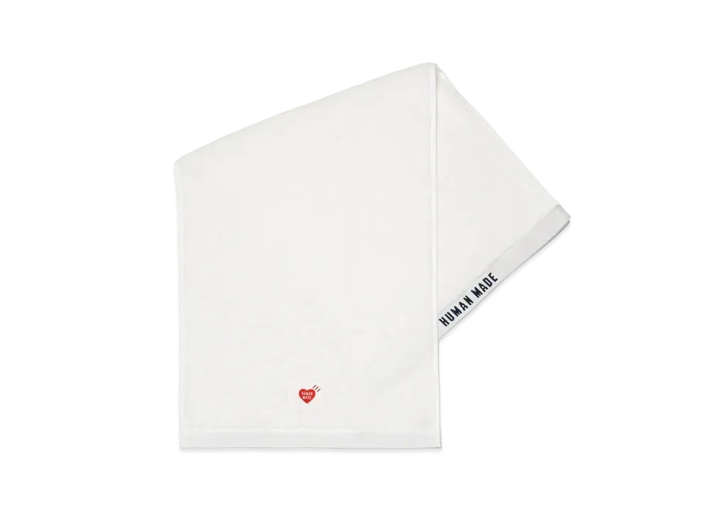 HUMAN MADE HM Face Towel "White"