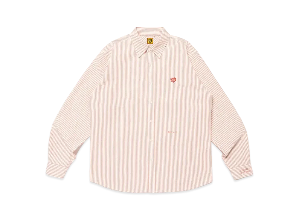 HUMAN MADE Striped Oxford BD Shirt "Red"
