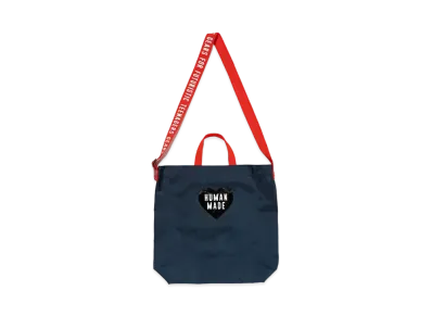 HUMAN MADE Shoulder Tote Bag "Navy"