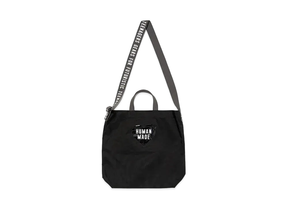 HUMAN MADE Shoulder Tote Bag "Black"
