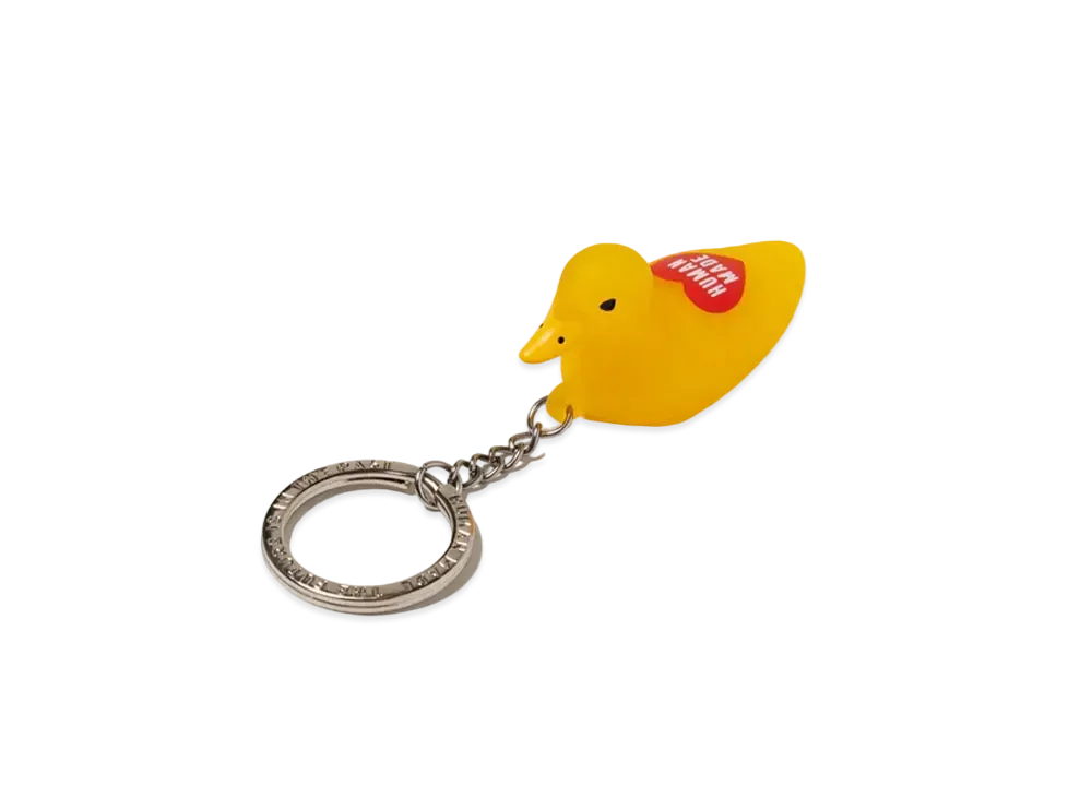 HUMAN MADE Duck PVC Key Chain "Yellow"
