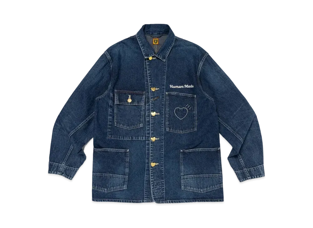 HUMAN MADE Denim Coverall Jacket Future "IIndigo"