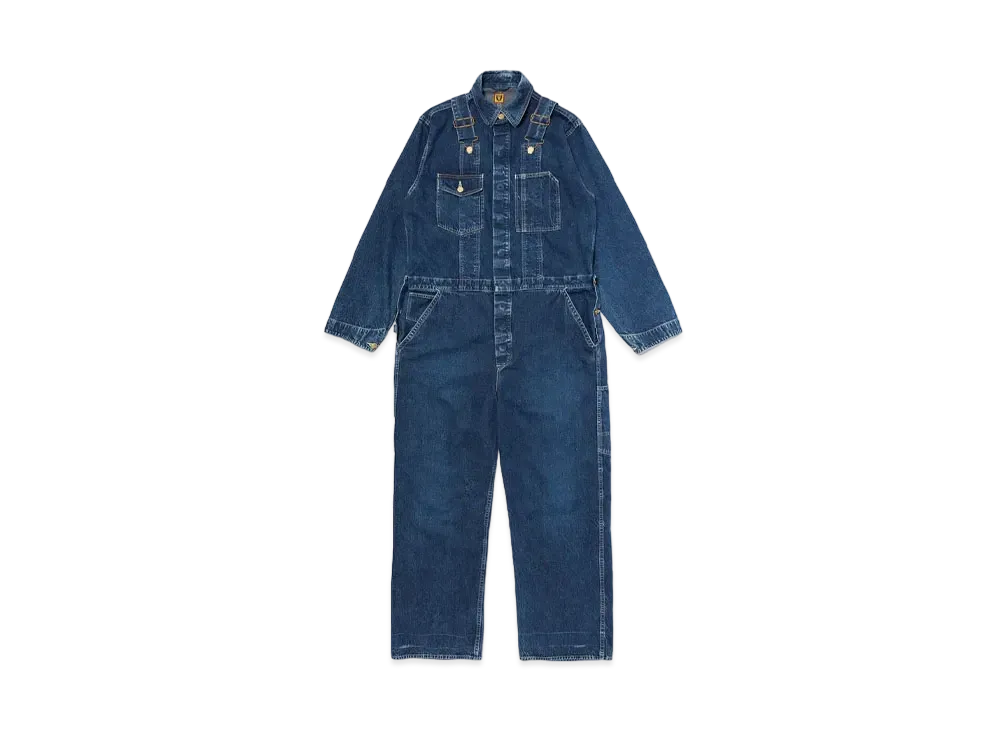 HUMAN MADE Denim Jumpsuit "IIndigo"