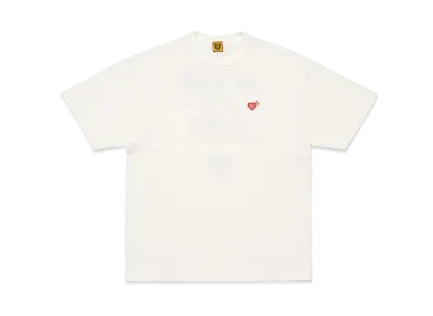 HUMAN MADE Heart Badge T-Shirt "White"