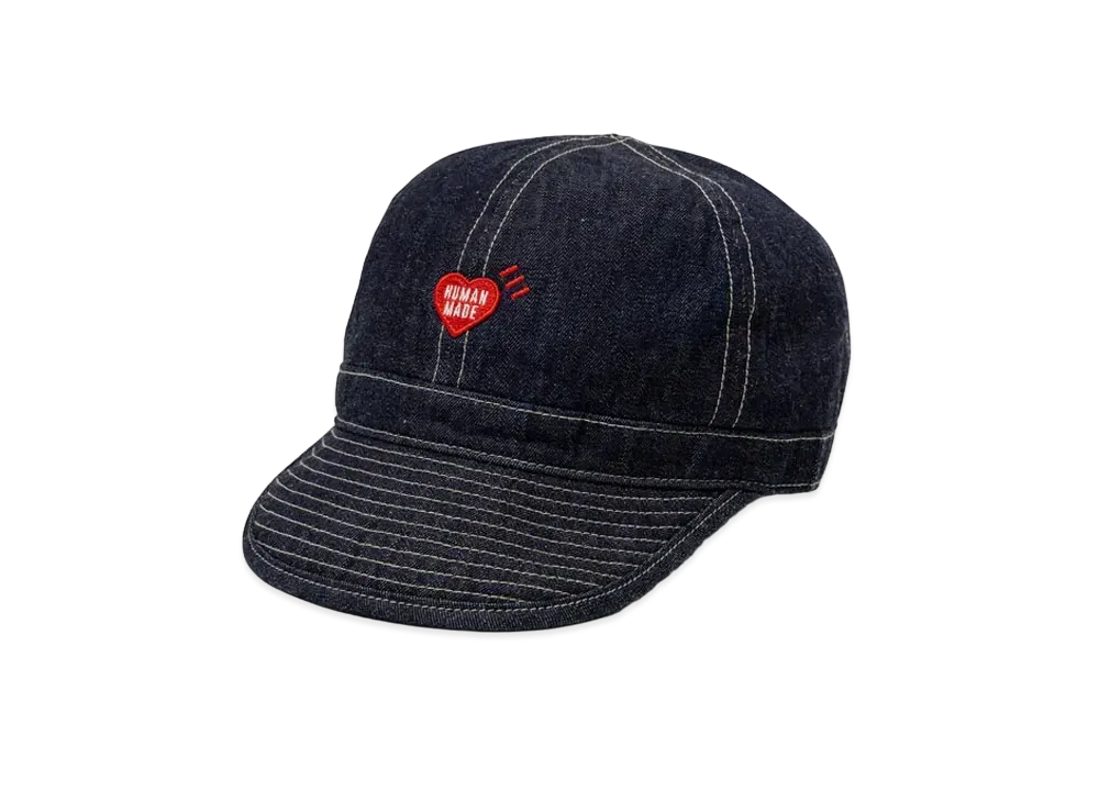ヒューマンメイド デニム ワークキャップ "インディゴ" HM28GD034