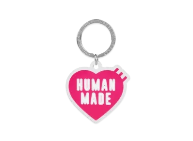 HUMAN MADE Heart Keyring "Pink"