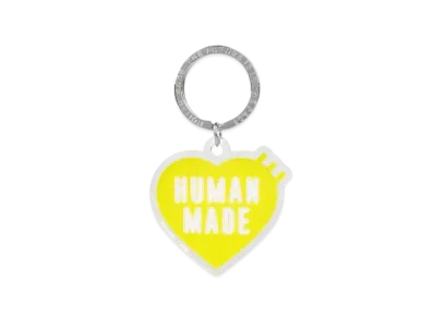 HUMAN MADE Heart Keyring "Yellow"