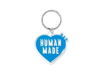 HUMAN MADE Heart Keyring "Blue"