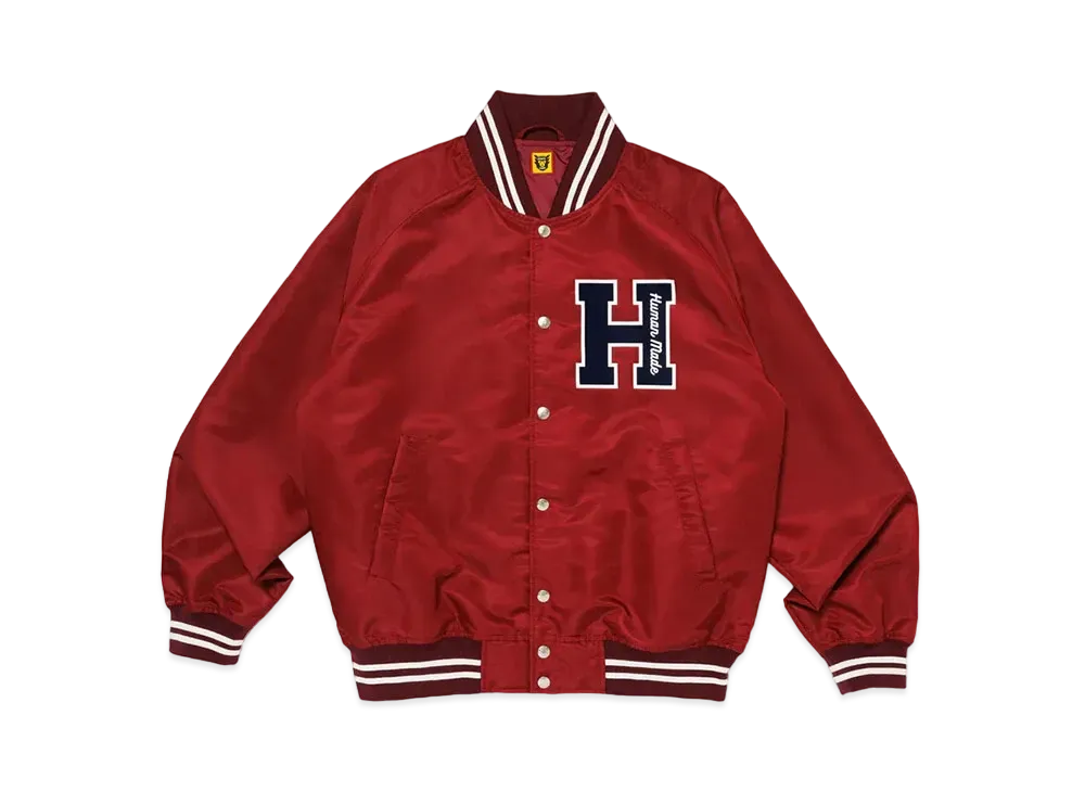 HUMAN MADE STADIUM JACKET オリーブ　Ｌサイズ Human Made - Stadium Jacket | HBX - Globally Curated Fashion