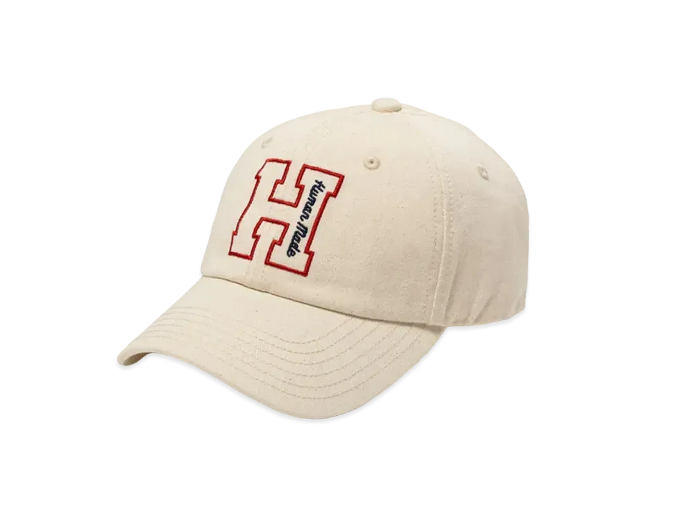 HUMAN MADE 6Panel Twill Cap #2 "White"