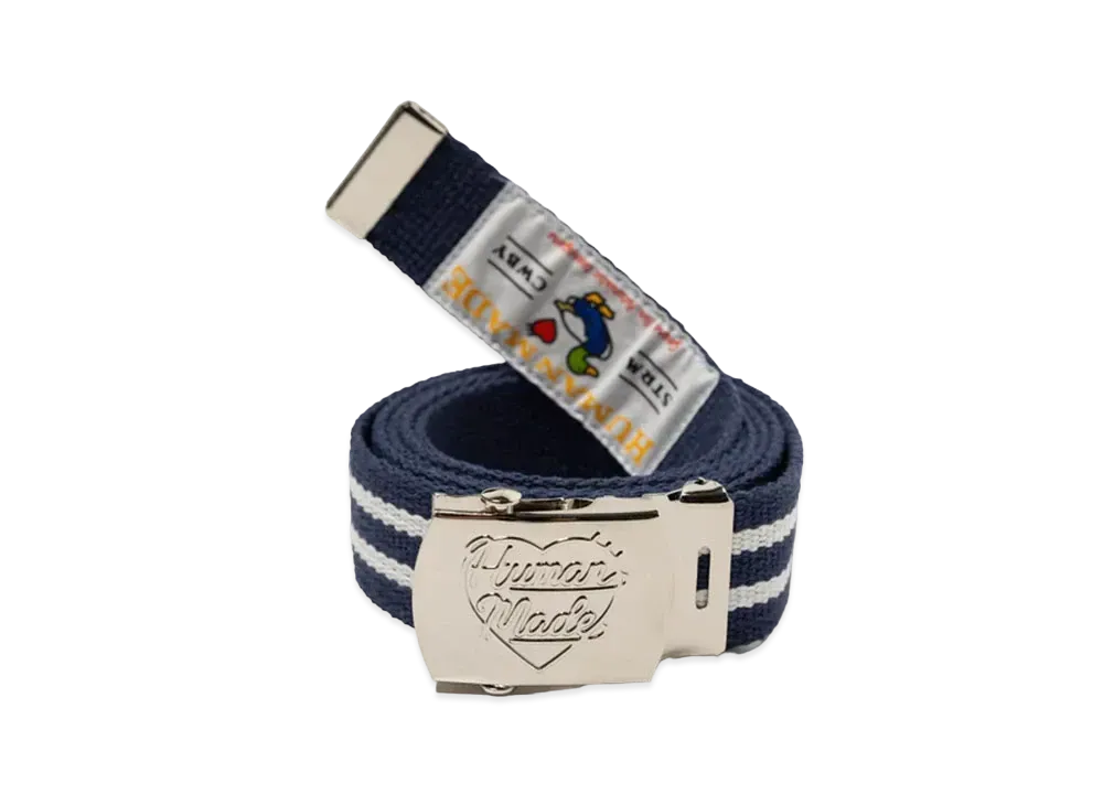 ヒューマンメイド ウェブ ベルト "ネイビー"