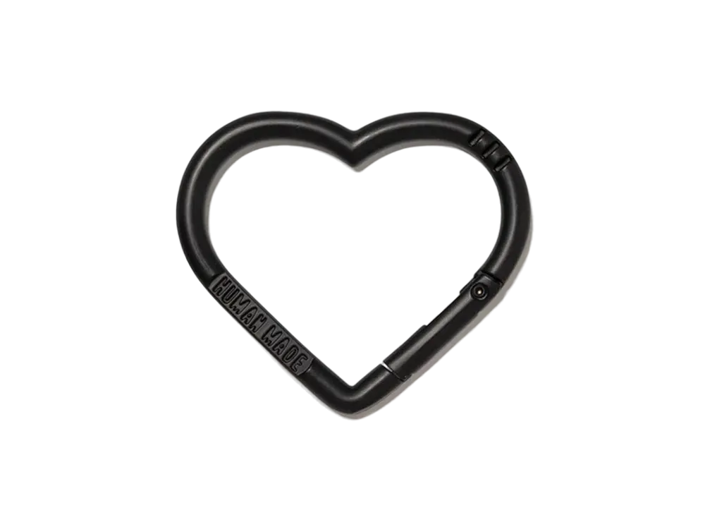 HUMAN MADE Heart Carabiner "Black"