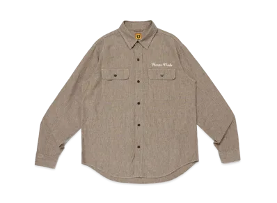 HUMAN MADE Salt & Papper Work Shirt "Gray"