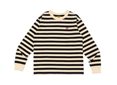 HUMAN MADE Striped L/S T-Shirt "Beige"