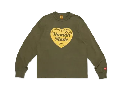 HUMAN MADE Graphic L/S T-Shirt "Olivedrab"