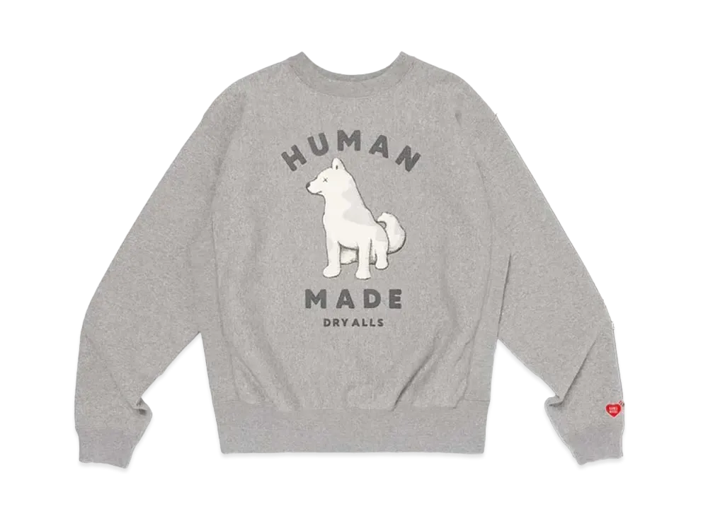 HUMAN MADE x KAWS Made Sweatshirt #2 Seoul Exclusive "Grey"