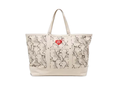 HUMAN MADE x KAWS Made Tote Bag Seoul Exclusive "White"