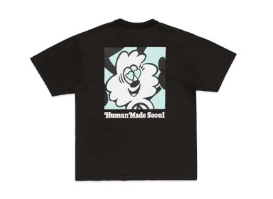 HUMAN MADE x VERDY Graphic T-Shirt Seoul Exclusive "Black"