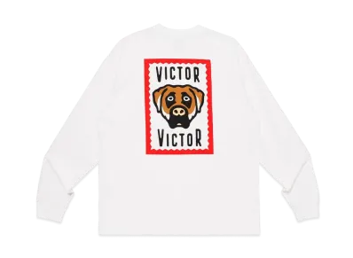 Victor Victor Worldwide L/S T-Shirt "White"
